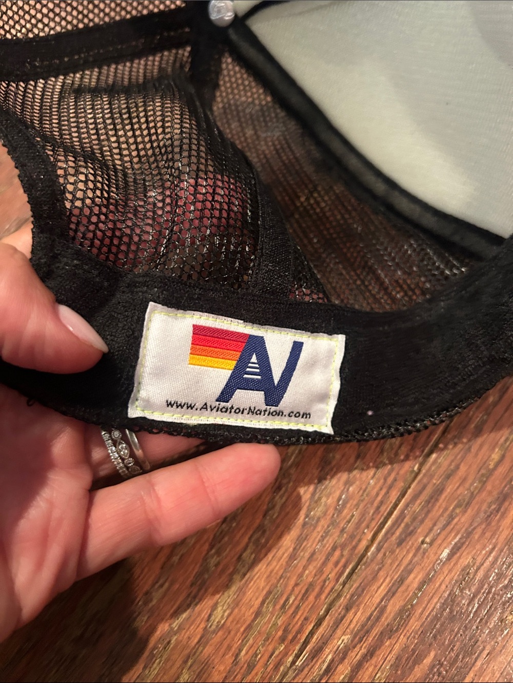 Aviator Nation Trucker Hat with Colorful Aviator Patch - Picture 4 of 10